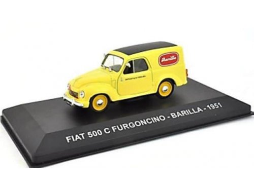 Fiat 500 C Furgoncino "Barilla" 1951 Yellow