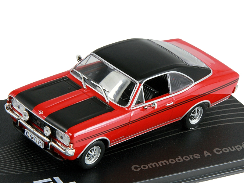Opel Commodore A Coupe GS/E (1970-1971) Red/Black