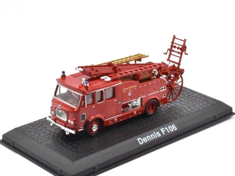 Dennis F106 Side Pump London Fire Brigade 1968