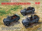 Сборная модель Легкие вездеходы Вермахта IIМВ