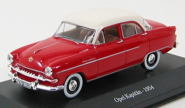 Opel Kapitan 1954 Red / White