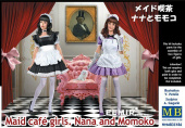 Сборная модель Нана и Момоко - официантки в кафе