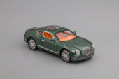 Bentley Continental GT 2021, зелёный 200х90 мм.