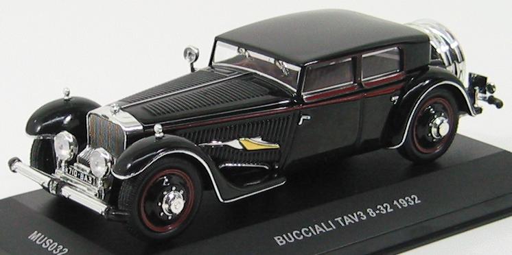 Уценка! Bucciali TAV 2 8-32 (1932) Black & Red