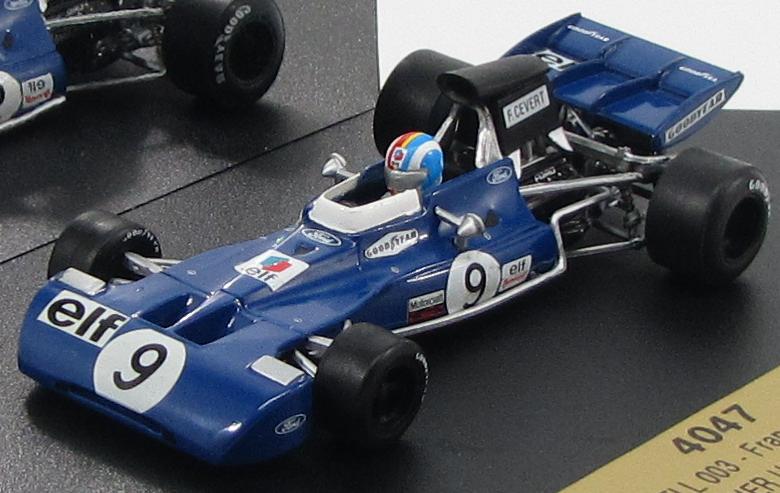 Tyrrell F1 003 #9 Winner GP USA 1971 Francois Cevert