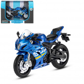 Мотоцикл SUZUKI GSХ-R1000, синий 1:18