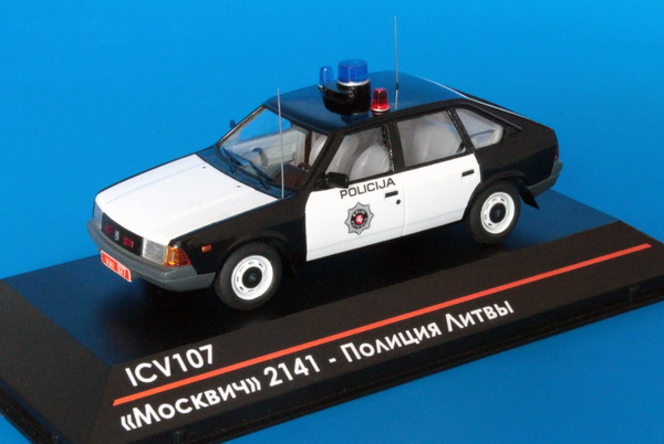 «Москвич» 2141 - Полиция Литвы (серия 75 экз.)
