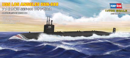 Сборная модель Подводная лодка USS Los Angeles SSN-688 1:700