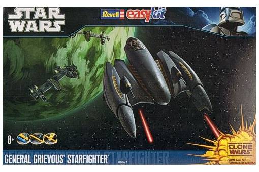 Сборная модель Star Wars Clone Wars: Grievous Starfighter