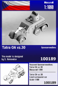 сборная модель Чешский бронеавтомобиль Tatra OA Vz.30