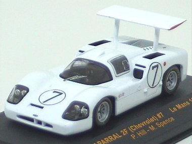 Chaparral 2F (Chevrolet) #7 (P.Hill, M.Spence) Le Mans1967