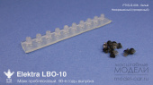 Проблесковый маяк LBO-10 (прозрачный), комплект 10шт