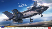 Сборная модель F-35(B Version) "U.S.M.C.VMFA-242 Departure / Landing Test JMSDF Multi-Purpose Operation Destroyer DDH-183 Izumo"