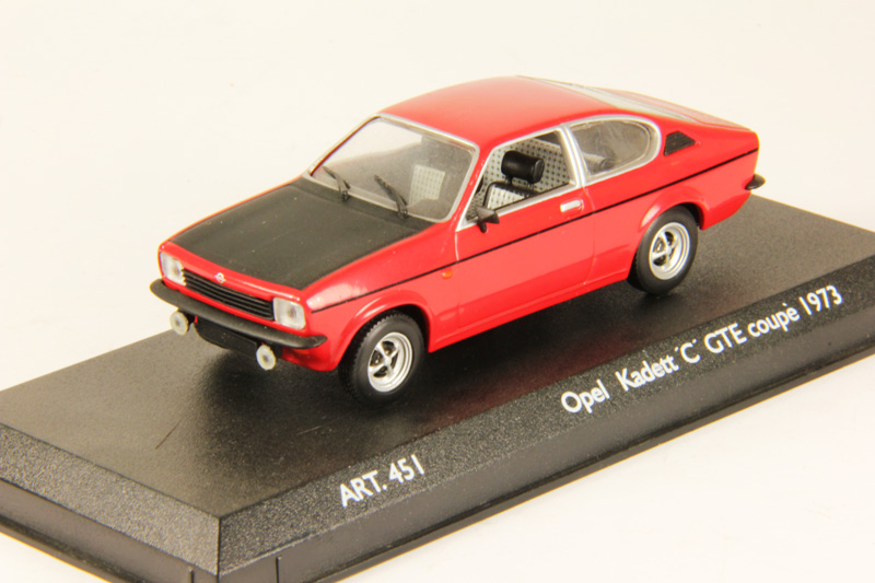 Уценка! Opel Kadett C GTE coupe (1973) red