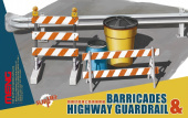 Сборная модель Barricades & Highway Guardrail Set