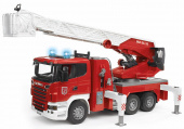 Пожарная машина Bruder Scania серии R с водяным насосом 03590 