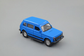 Волжский автомобиль 2131 4х4 НИВА, синий, 13 см.
