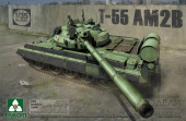 Сборная модель Советский средний танк Т-55АМ2Б