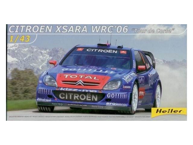 Сборная модель Citroen Xsara WRC 2006