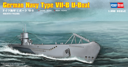 Сборная модель Подводная лодка German Navy Type VII-B U-Boat