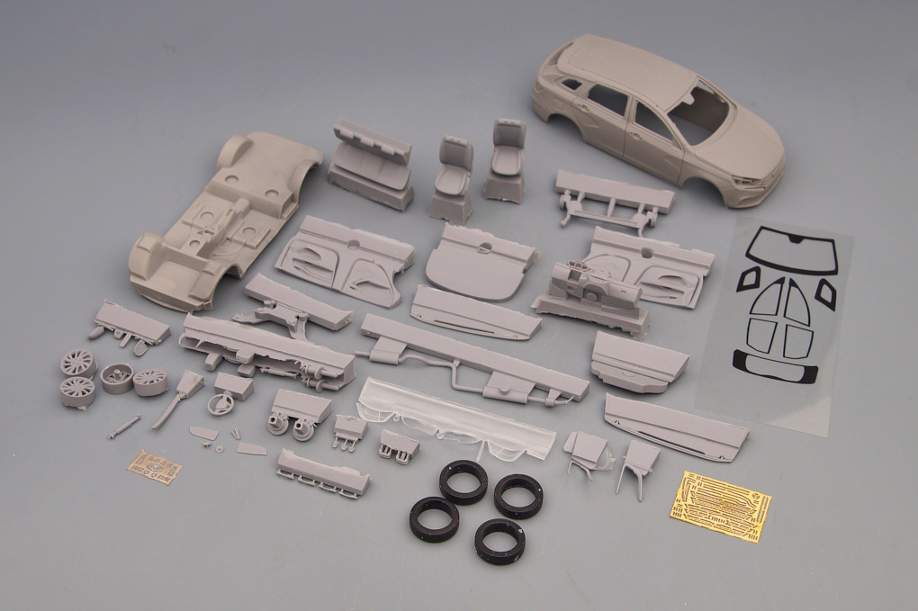 Сборная модель Lada Vesta универсал