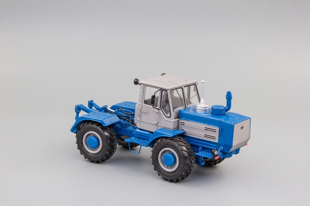 трактор Т-125К (синий/серый)