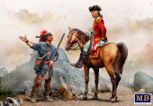 Сборная модель Донесение о передвижении врага. Серия Индейских войн, XVIII век. Набор № 3