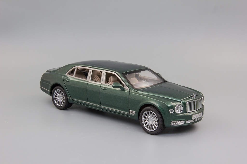 Bentley  220х60 мм, зелёный (эмблема отдельной деталью в комплекте)