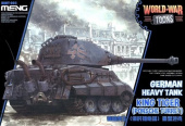 Сборная модель Немецкий тяжелый танк Королевский Тигр (карикатура, сборка без клея, для детей)