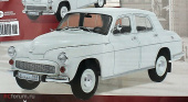WARSZAWA-223, Легендарные Советские Автомобили 89, white
