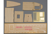 Деревянная палуба военного корабля AKAGI (ТРИ Экипажа)