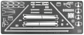 72132-Фототравление для гидросамолета MITSUBISHI F1M2 TYPE ZERO (PETE) MODEL 11 (ETCHING PARTS)