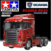 Сборная модель Радиоуправляемый тягач Scania R620 HighLine