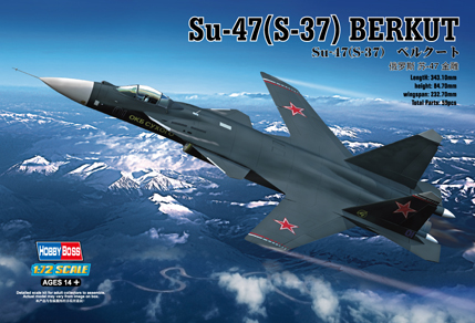 Сборная модель Самолет SU-47 (S-37) Berkut