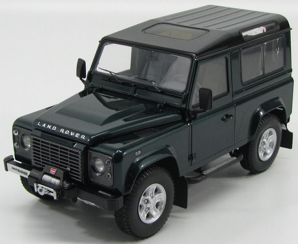 Land Rover Defender 90 2007 Antree green with black roof