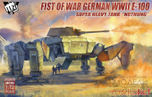 Сборная модель Fist of War German WWII E-100 Supper Heavy Tank "Nothung"