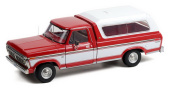 FORD F-100 Pick-Up Deluxe Box Cover 1975 Apple Red with White