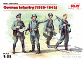 Сборная модель Германская пехота (1939-1942 г.)