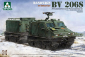 Сборная модель Шведский гусеничный сочлененный вездеход Bandvagn Bv 206S с интерьером