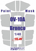 Окрасочная маска на OV-10A Bronco 