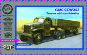 сборная модель GMC CCW 353 Tractor with Semitrailer (австралийский)