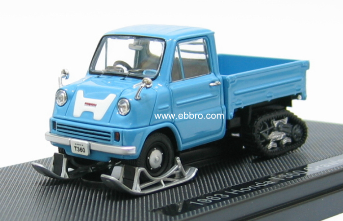 Honda T360 Truck Crawler blue 1965 (Полугусеничный)