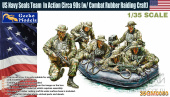 Сборная модель US Navy Seals Team In Action Circa 90s