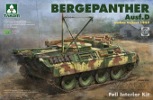 Сборная модель Немецкая БРЭМ Bergepanther Ausf.D Umbau Seibert 1945