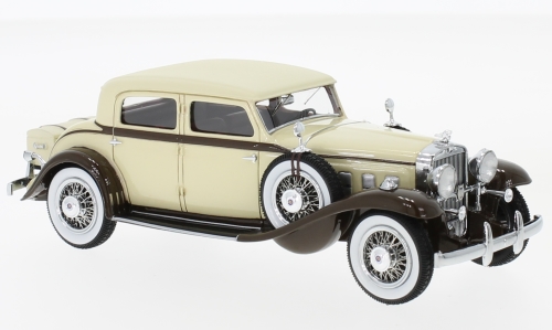 STUTZ DV32 Monte Carlo Sedan by Weymann 1933 Beige/Brown