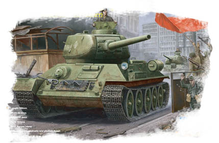 Сборная модель Танк Russian T-34/85 Tank 1944