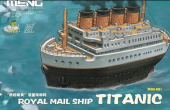 Сборная модель MOE-010 Royal Mail Ship Titanic (Cartoon Series)