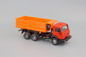 Камский грузовик-55102, сельхозвариант , красный/оранжевый