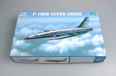 Сборная модель Американский истребитель F-100D SUPER SABRE