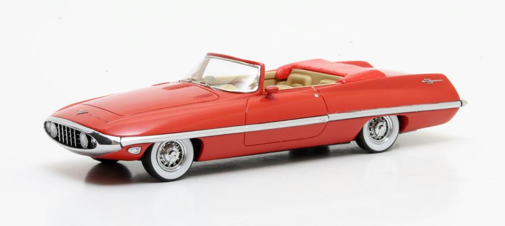 Chrysler Dart Diablo Exner Ghia Concept 1957 Red